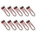 1 ft Ultra Flex 100% OFC RCA Cable Wire – 10-Pack