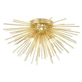 Flush-mount ceiling light, by CWI, for hallway, bedroom, or entryway