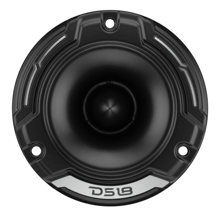 3.8" Shallow-Mount Super Bullet Compression Tweeter with 1" Aluminum Voice Coil | 100 Watts RMS 4-Ohm
