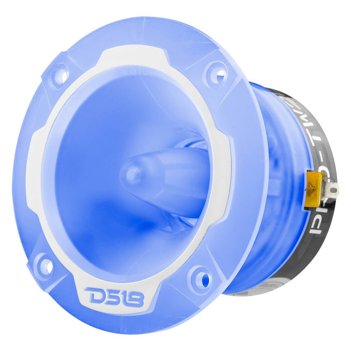 3.8" Super Bullet Tweeter 120 Watts 1" Aluminum 4-Ohm Vc with RGB LED Lights