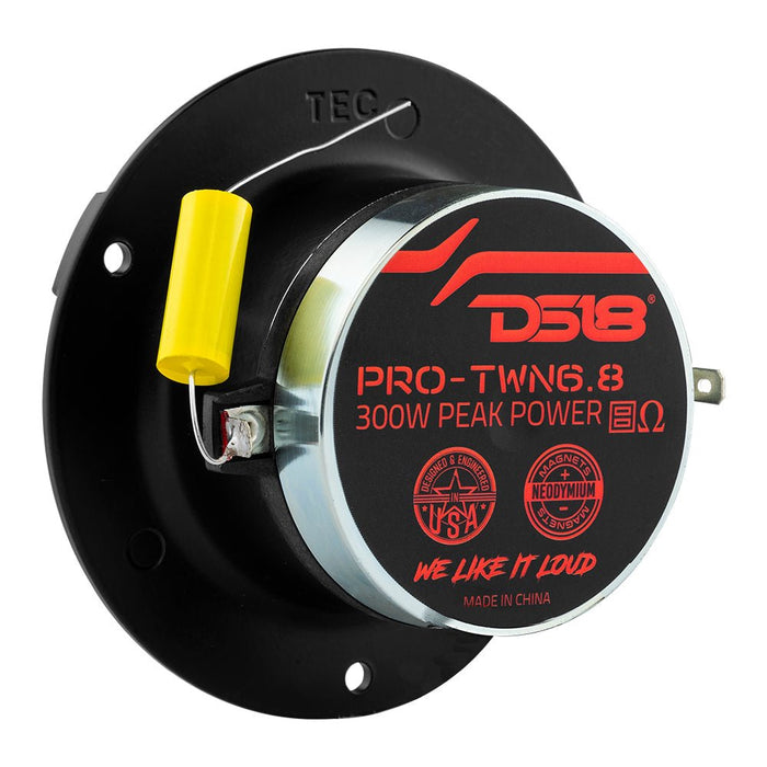 4" High Compression Neodymium Tweeter | 150W 1.25" Polyimide 8-Ohm Vc