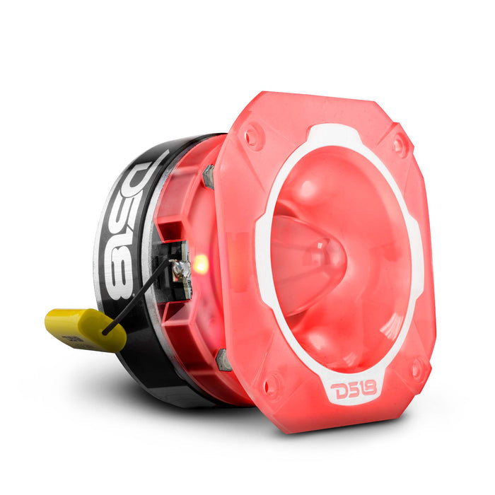 DS18 PRO-TW3L 4" Super Bullet Tweeter with RGB LED Lights 480 Watts 1.5" Aluminum 4-Ohm Vc