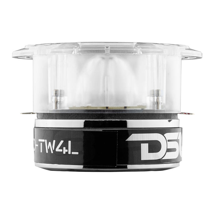 4.5" Super Bullet Tweeter 280 Watts 1.75" Titanium 4-Ohm Vc with RGB LED Lights