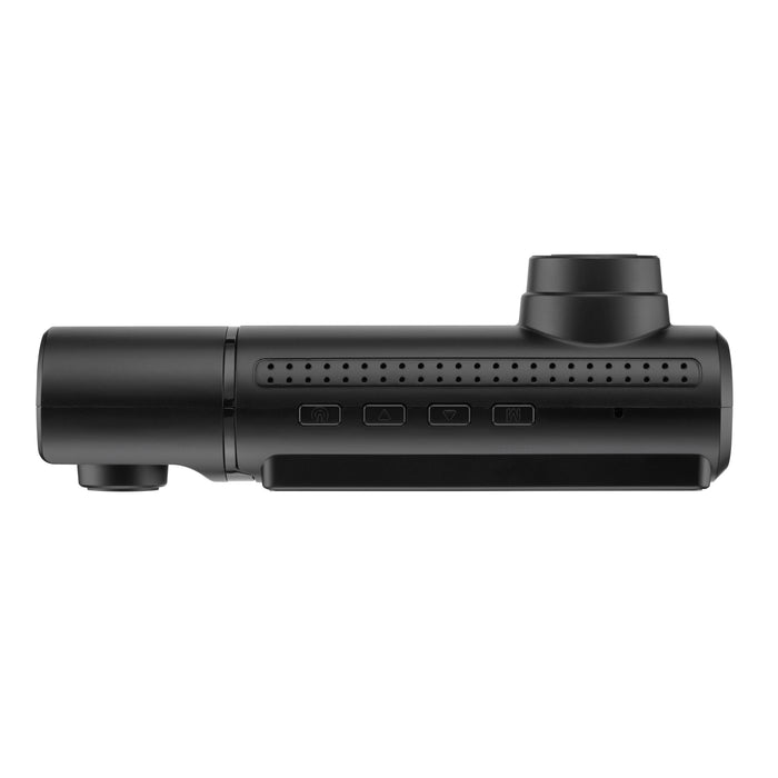 4K Triple Dash Camera with Front, In-Cabin and Rear Cameras, Wi-Fi, GPS and 3.16” IPS Display