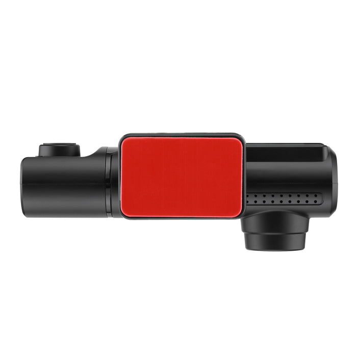 4K Triple Dash Camera with Front, In-Cabin and Rear Cameras, Wi-Fi, GPS and 3.16” IPS Display