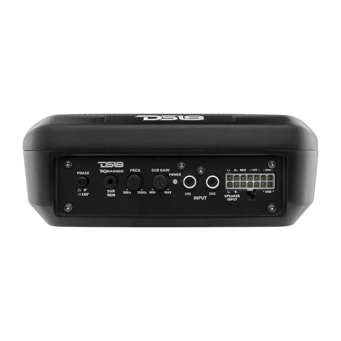 DS18 SQBASS68 6X8" Under Seat Amplified Powered Car Subwoofer 600 Watts