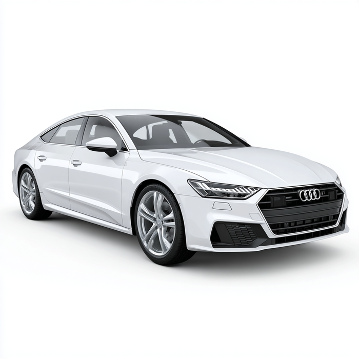 Audi A7 dual screen