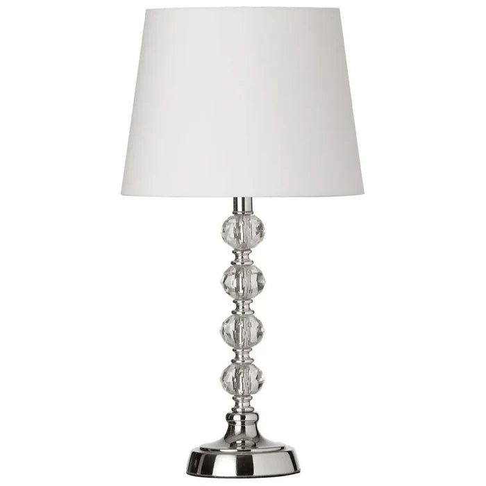 Polished chrome light fixture, by Dainolite