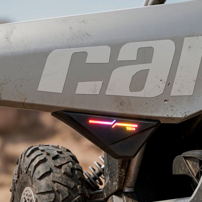 Can-Am Maverick X3 Door Speaker Panels with Digital LED Lighting