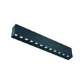 Sandy black sandy white track light, by Cano Light, for kitchen or studio