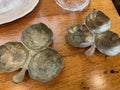 Clover brass trays