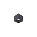 Black finish ceiling light, by Modern Forms, for hallway, bedroom, or entryway