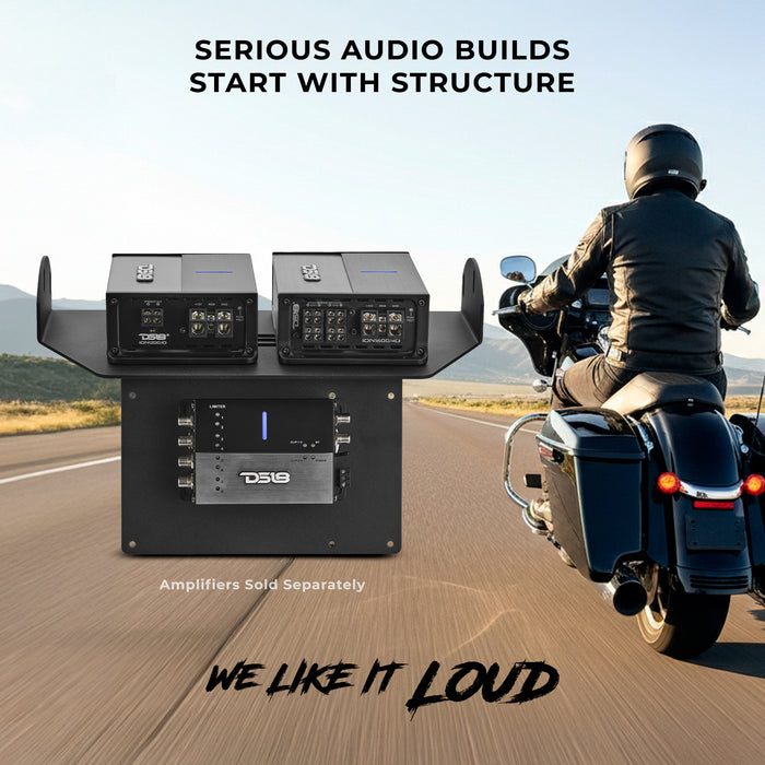 Harley-Davidson Street Glide Amplifier Rack for models 2014–2023