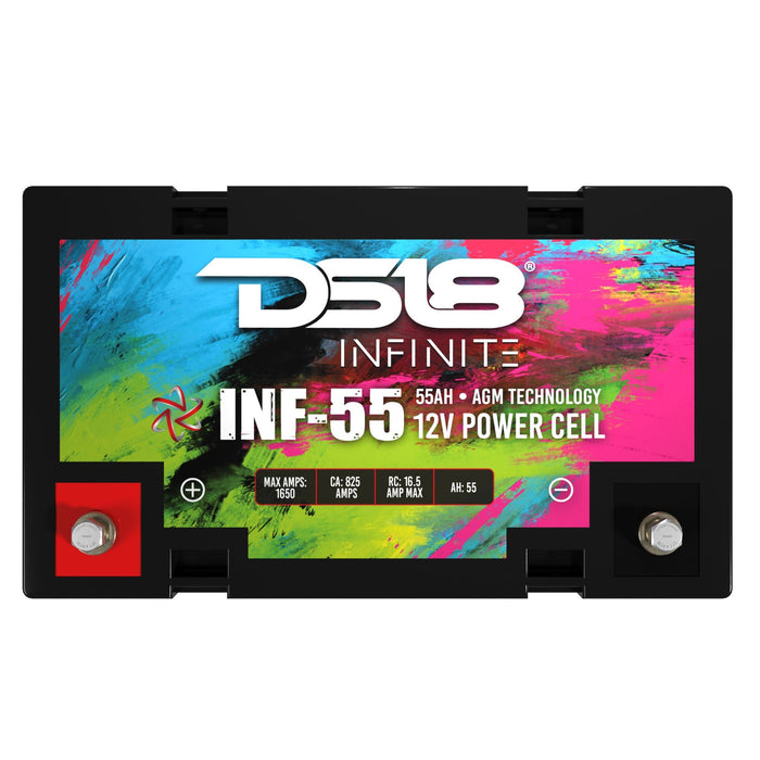 INFINITE 55 AH AGM Power Cell 12 Volt Battery