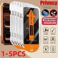 iPhone 3-4 PCS  Privacy Glass one click install