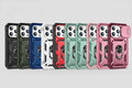 iPhone Case with Camera Cover, Kickstand & Magnetic Ring Holder