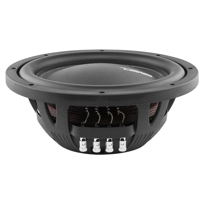 DS18 IXS Shallow 12" Subwoofer 1600 Watts DVC 4-Ohms audio subwoofers. shallow mount subwoofer 12.