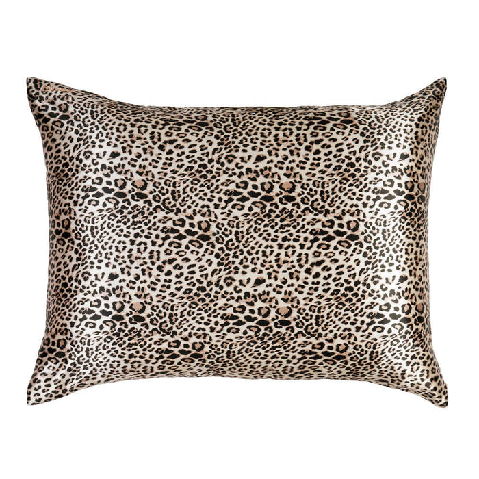 Blissy Mulberry Silk Pillowcase – Leopard Standard