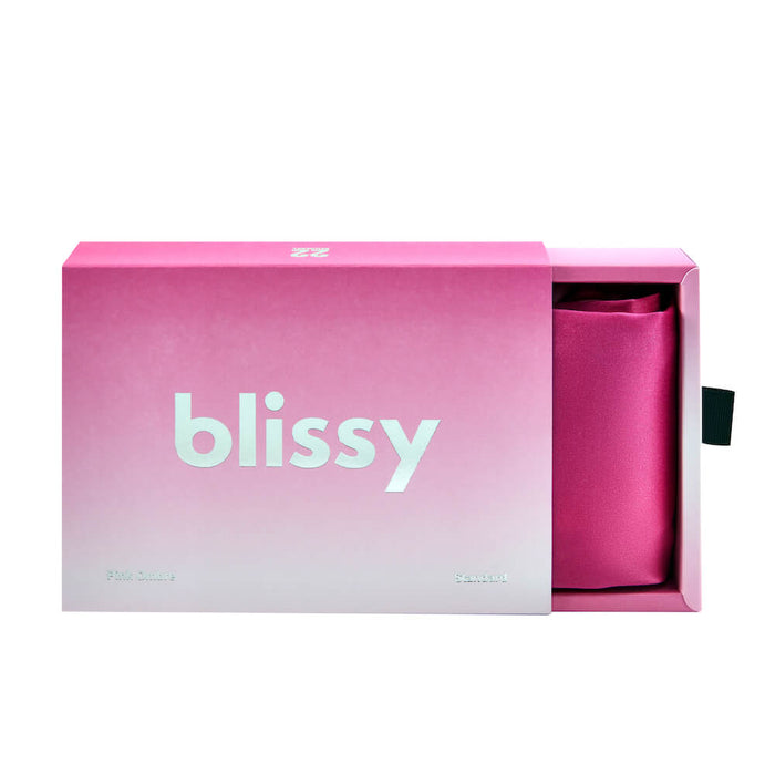 Blissy Mulberry Silk Pillowcase – Pink Ombre King