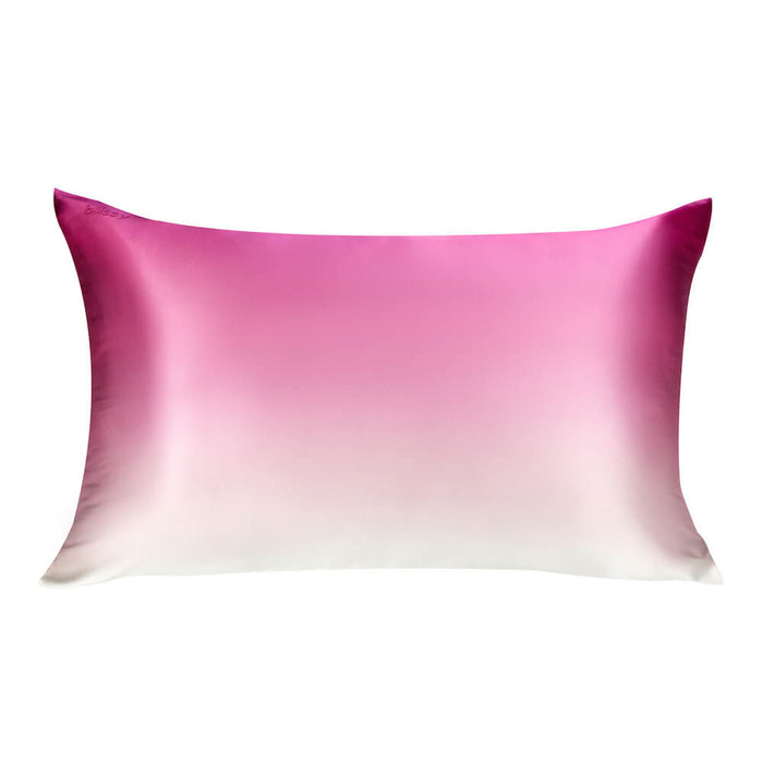 Standard Pink Ombre Pillowcase – Blissy Premium Silk