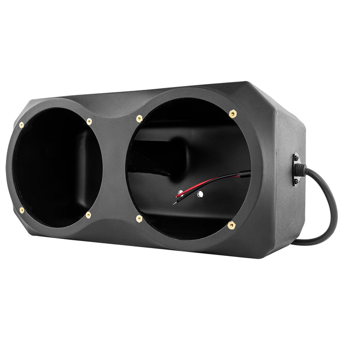 Polaris Slingshot Under Dash Empty Enclosure fits 2 x 6.5" Subwoofers | 2015 - 2019
