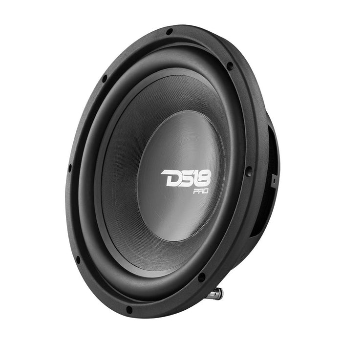 DS18 PRO 10" Water Resistant Cone, Neodymium Woofer 4-Ohm SVC (1 Speaker) Audio car home system Subwoofers  motorcycle loud subwoofer
