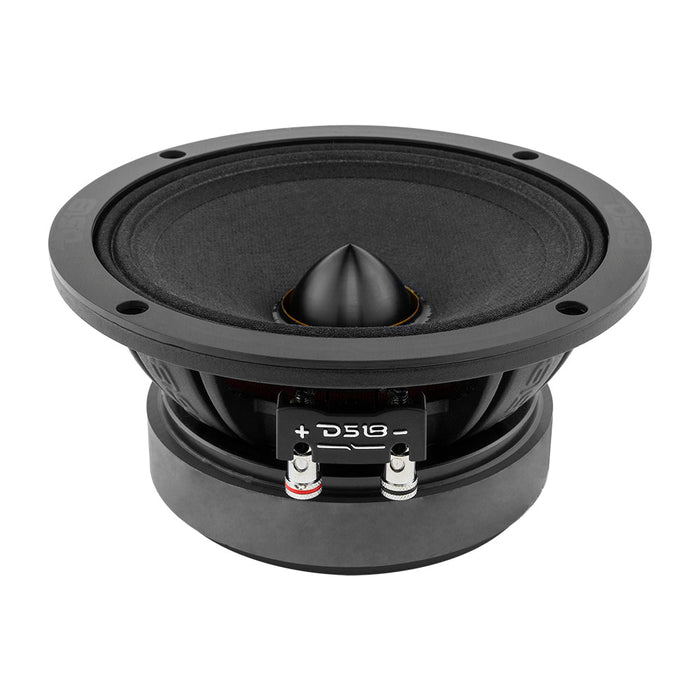 DS18 PRO-ZXI6.4BM 6.5" Mid-Range Loudspeaker with Bullet 600 Watts 4-Ohms