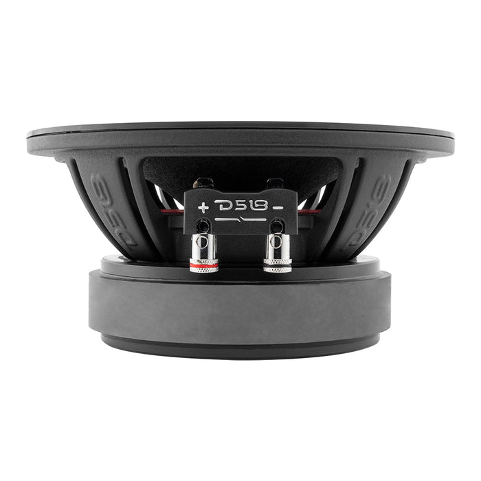 DS18 PRO-ZXI6.4BM 6.5" Mid-Range Loudspeaker with Bullet 600 Watts 4-Ohms