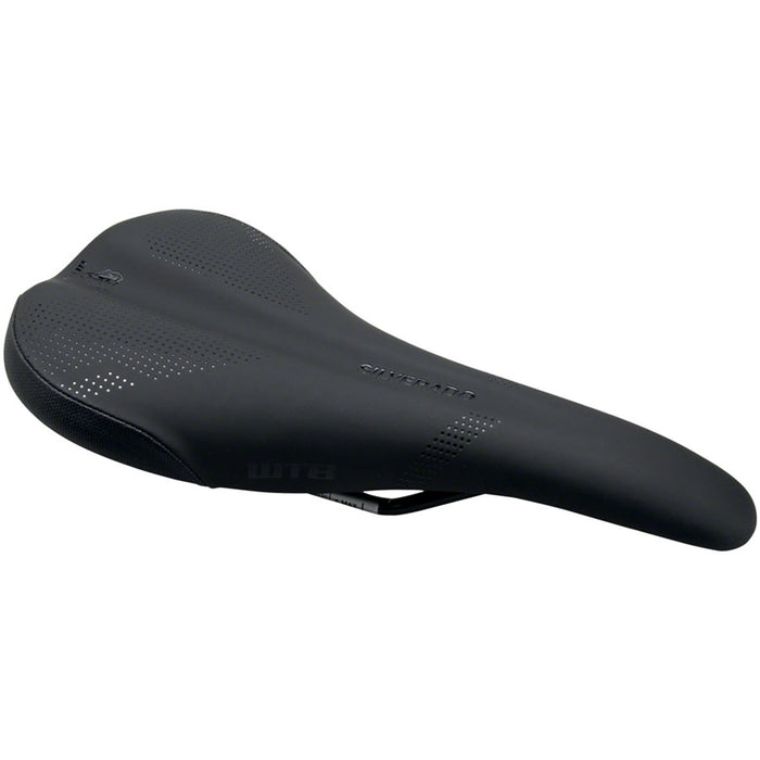 Silverado Saddle - Chromoly, Black, Medium
