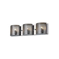 Chrome finish vanity light, by Maple, for bathroom