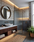 Stucco Porcelain Textured Green