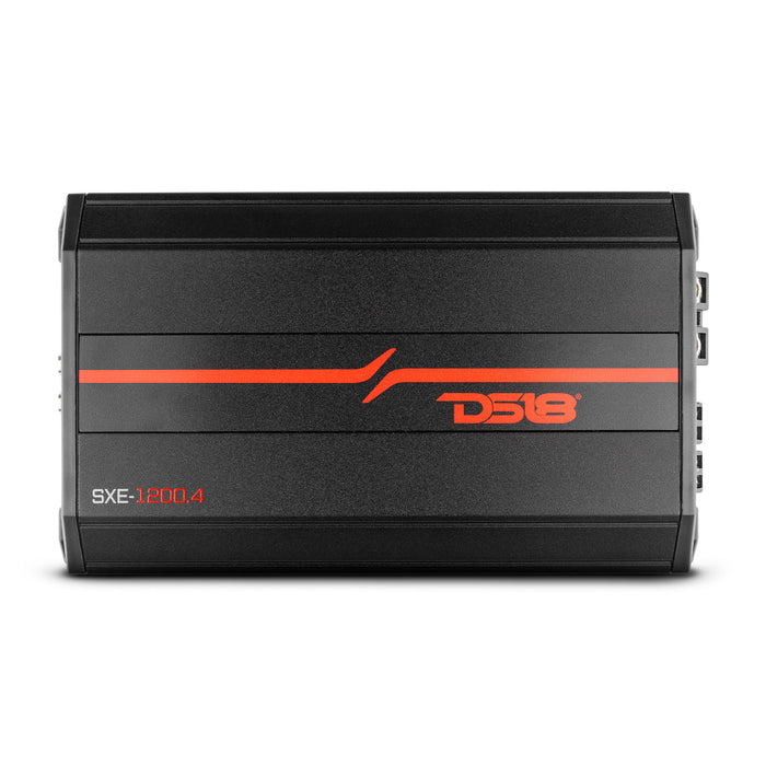 SXE Class A/B 4-Channel Full-Range Amplifier 4 x 60 RMS @ 4-Ohm 1200 Watts