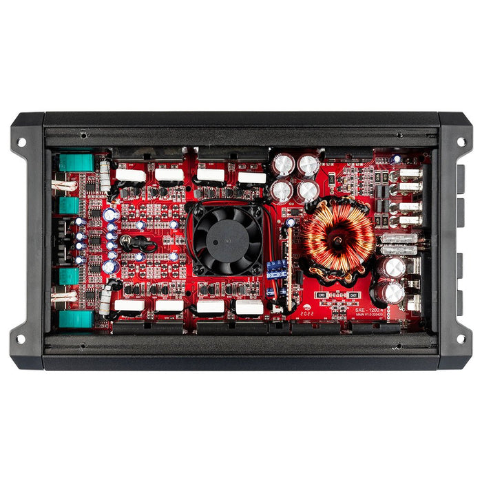SXE Class A/B 4-Channel Full-Range Amplifier 4 x 60 RMS @ 4-Ohm 1200 Watts