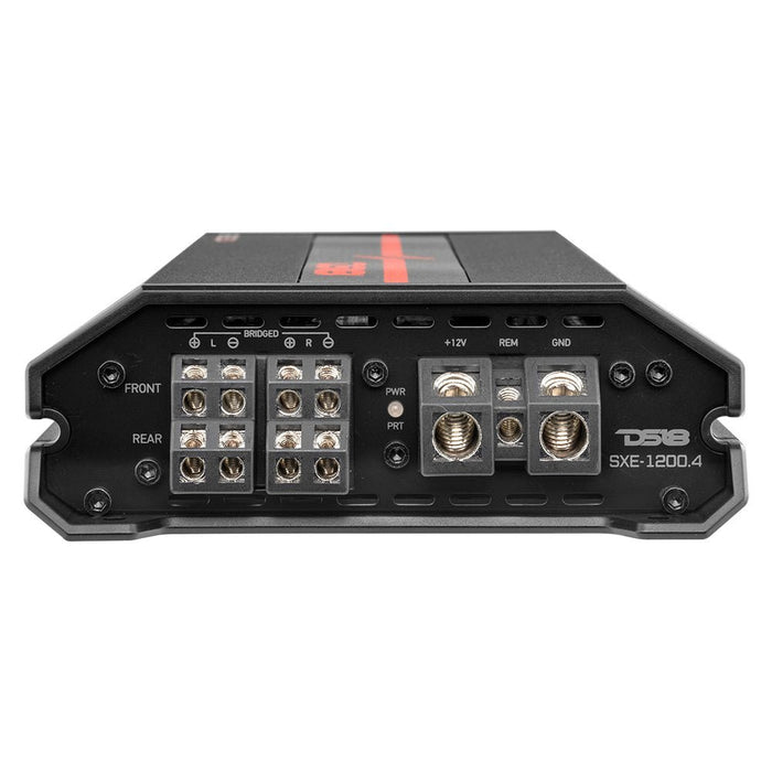 SXE Class A/B 4-Channel Full-Range Amplifier 4 x 60 RMS @ 4-Ohm 1200 Watts