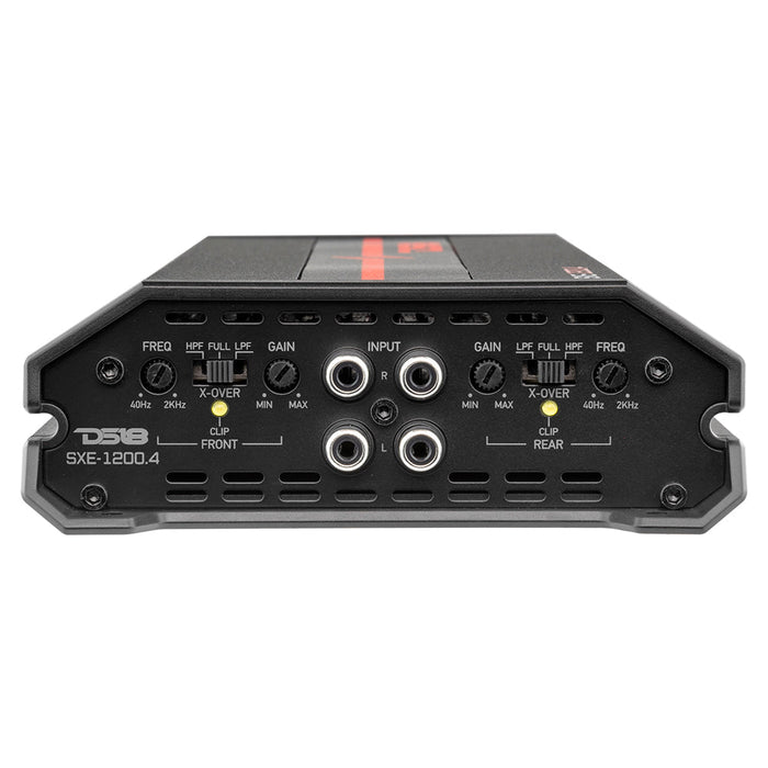 SXE Class A/B 4-Channel Full-Range Amplifier 4 x 60 RMS @ 4-Ohm 1200 Watts