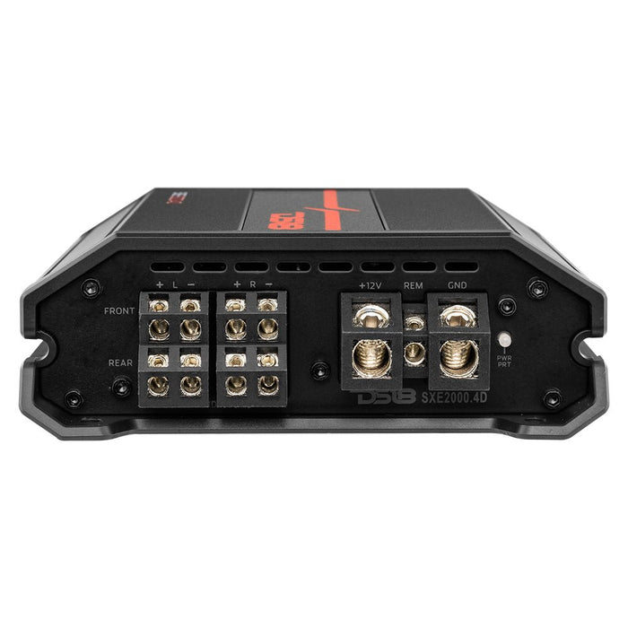 SXE Class D 4-Channel Amplifier 4 x 100 Watts RMS @ 4-Ohm 2000 Watts