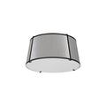 Flush-mount ceiling light, by Dainolite, for hallway, bedroom, or entryway