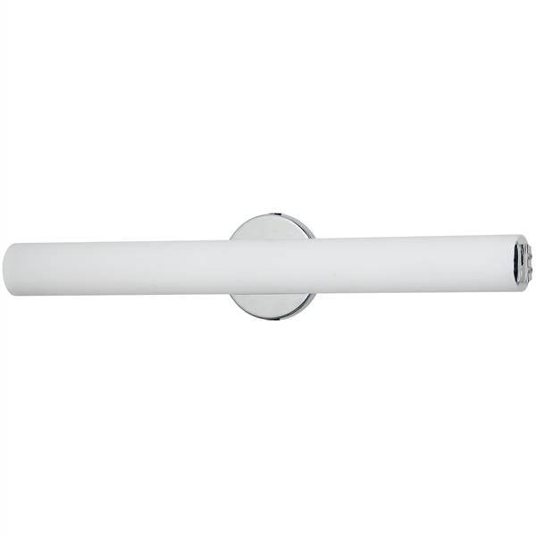 White vanity light, by Dainolite, for bathroom