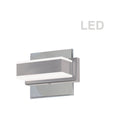 Polished chrome vanity light, by Dainolite, for bathroom