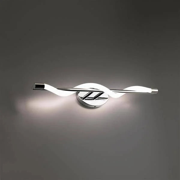 Chrome vanity light, by WAC, for bathroom