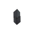 Black finish wall sconce, by Modern Forms, for hallway or living room