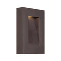 Bronze finish wall sconce, by Modern Forms, for hallway or living room