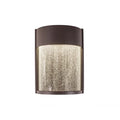 Bronze finish wall sconce, by Modern Forms, for hallway or living room